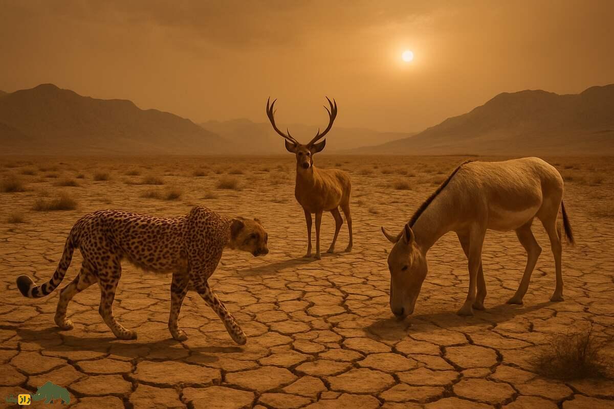 گرمای بی‌رحم ایران؛ چه بلایی سر جانوران نادر کشورمان آمده است؟