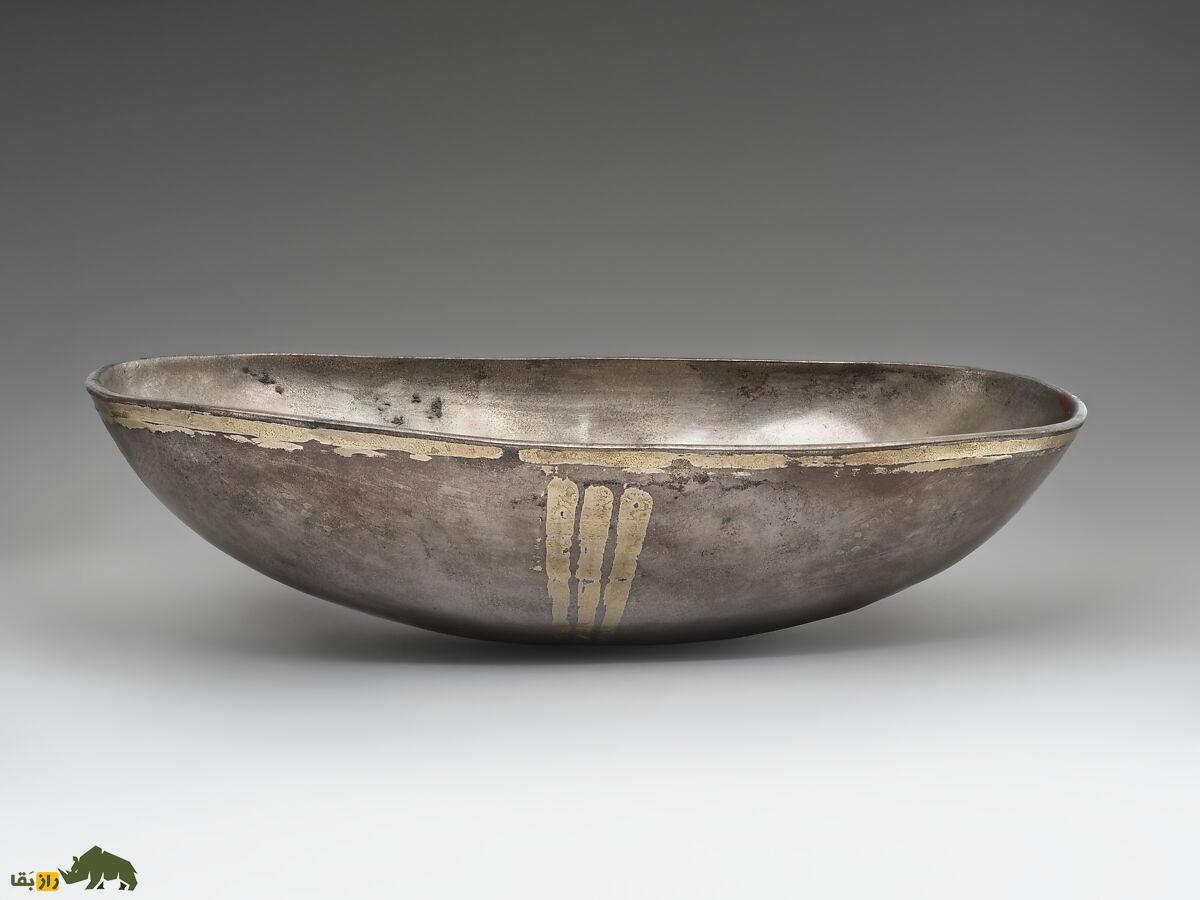 کاسههای بیضیشکل ساسانی؛ کاسههایی از جنس نقره با روکش طلا که نماد محبوبیت دیونیزوس در نزد ساسانیان است کاسههای بیضیشکل ساسانی