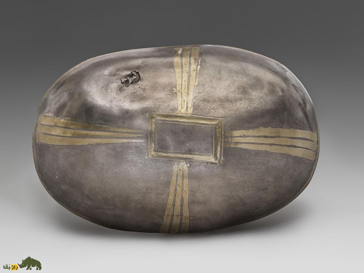 کاسههای بیضیشکل ساسانی؛ کاسههایی از جنس نقره با روکش طلا که نماد محبوبیت دیونیزوس در نزد ساسانیان است کاسههای بیضیشکل ساسانی