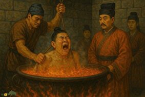 بیرحمانهترین اعدام تاریخ؛ جوشاندن انسان در دیگ پر از روغن، قیر و سرب که توسط چینیها انجام میشد