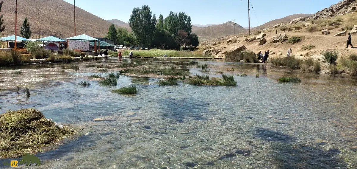چشمه دیمه کوهرنگ؛ چشمه معروف به «آقا حیدر» که سالمترین آب جهان را دارد و محل زندگی کبک و روباه است چشمه دیمه کوهرنگ