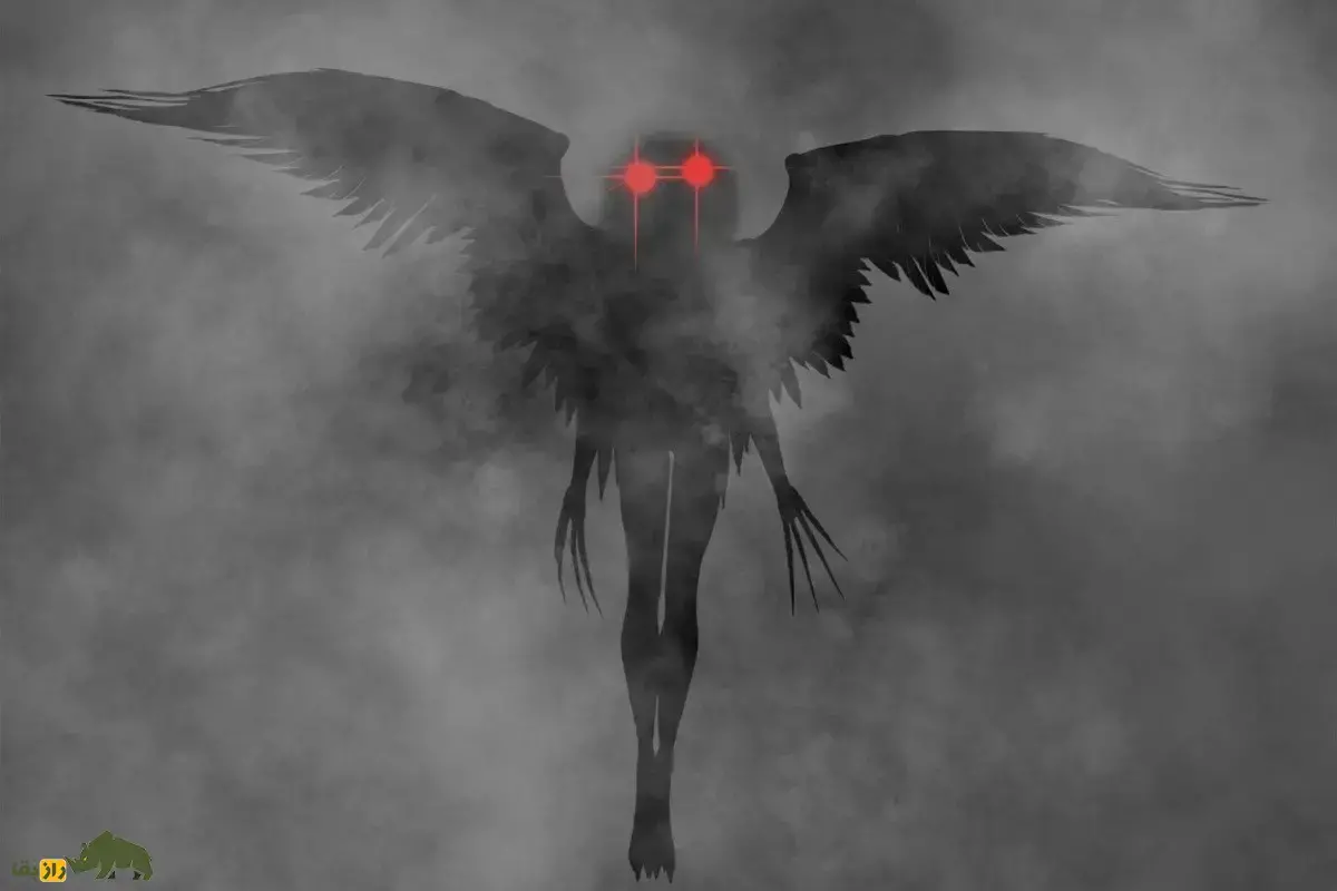 مرد شاپرکی؛ موجودی شبیه انسان با بال‌های ۳.۵ متری که پرواز می‌کرد و باعث ترس شدید و سرگیجه در انسان‌ها می‌شد