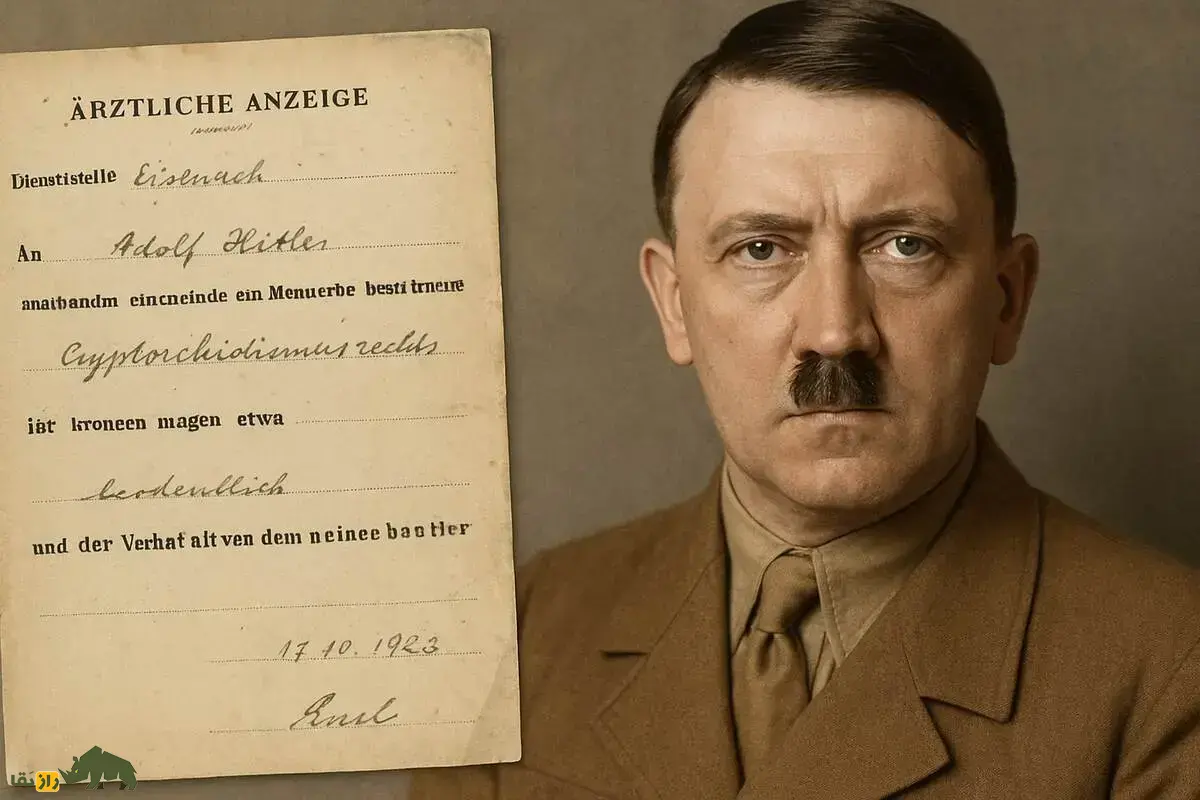 کشف جدید از بقایای خون هیتلر؛ آدولف هیتلر تنها یک بیضه داشت!