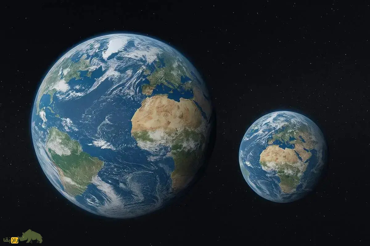 اگر زمین نصف اندازه امروز بود زندگی انسان‌ها چه تغییری می‌کرد؟