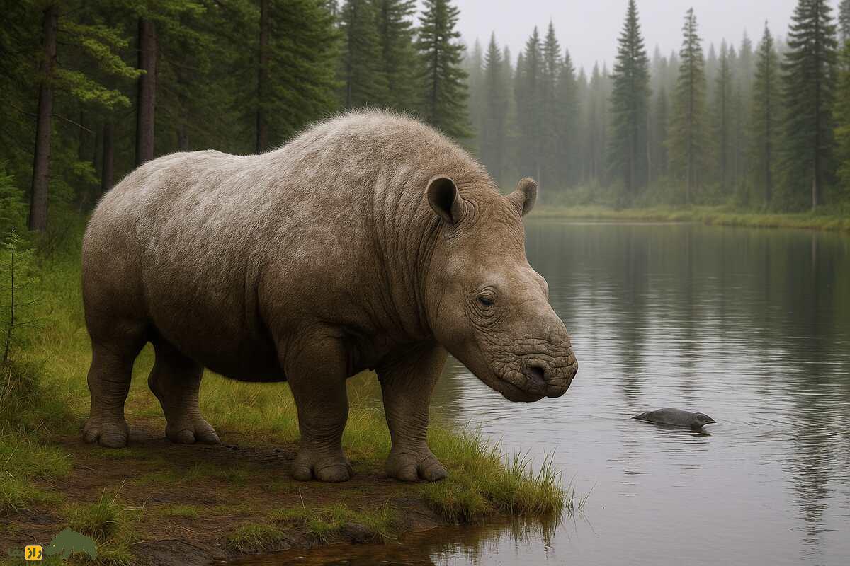 کرگدن یخی؛ کشف کرگدنی ۲۳ میلیون ساله در کانادا که راز مهاجرت حیوانات از یک قاره به قاره دیگر را فاش کرد