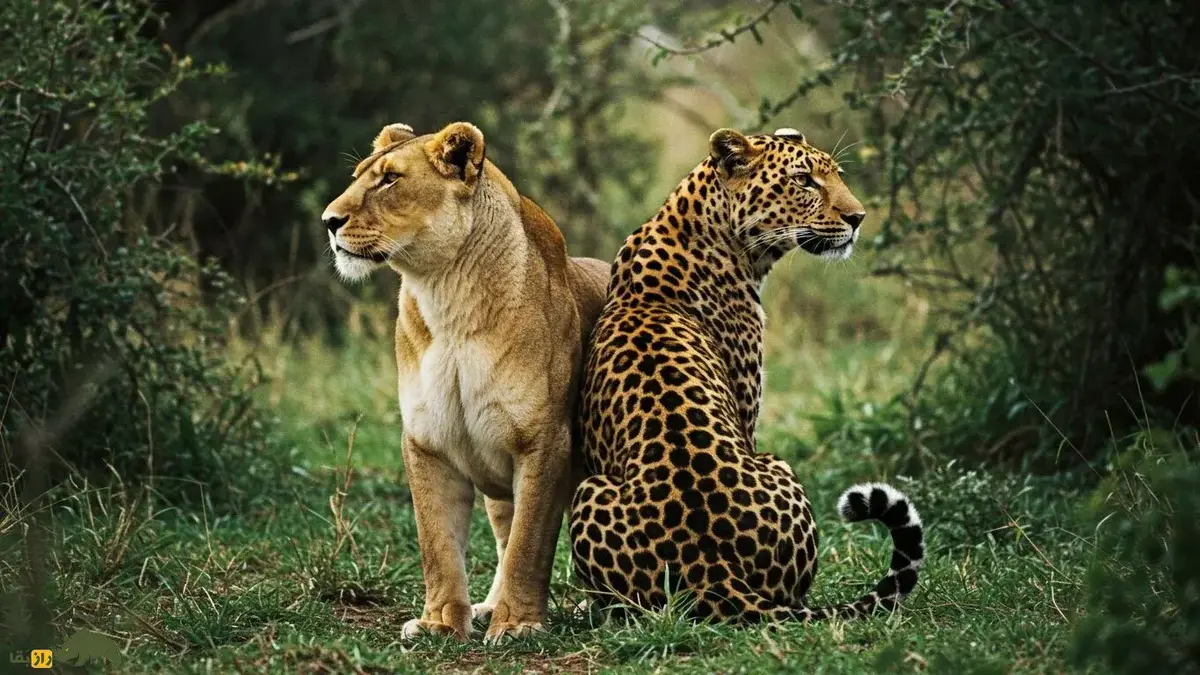 فیلمی هولناک از نبرد شیر ماده گرسنه با یک پلنگ افسانه‌ای که تاکنون هیچ شکاری را از دست نداده است جز این یک بار!