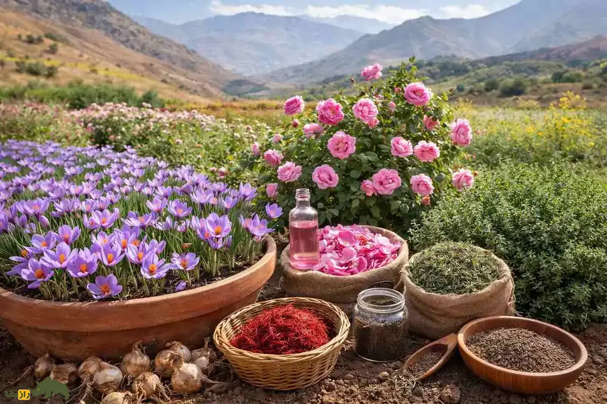کشت گیاهان دارویی پر سود؛ کاشت کدام گیاهان دارویی در ایران واقعاً پول‌ساز است؟
