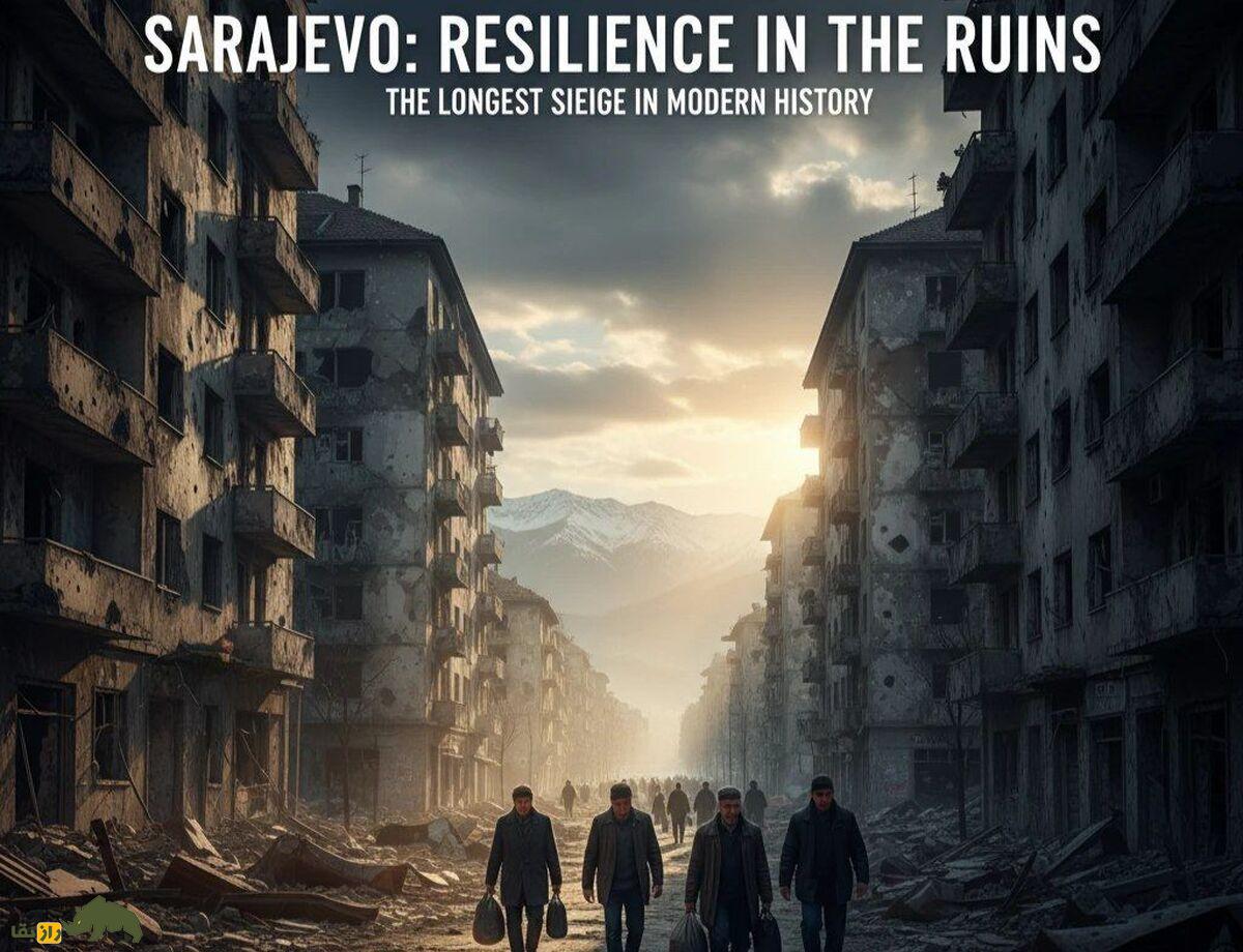 داستان باورنکردنی بقا در محاصره سارایوو؛ چگونه یک شهر با خلاقیت، شجاعت و تونل امید چهار سال در دل مرگ زنده ماند؟