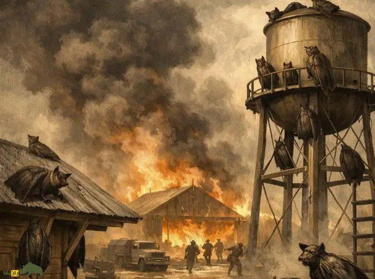 خفاش‌های بمب‌دار؛ عجیب‌ترین سلاحی که آمریکا در جنگ جهانی دوم ساخت