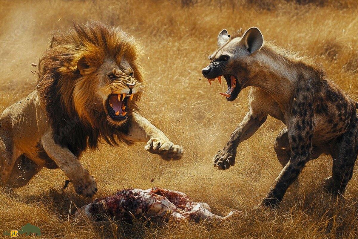 راز جنگ پنهان شیرها و کفتارها؛ در سیاسی‌ترین رقابت حیات‌وحش شیرها پیروز می‌شوند یا کفتارها؟!