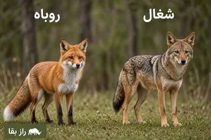 تفاوت روباه و شغال چیست و آیا روباه و شغال باهم جفت‌گیری می‌کنند؟