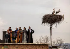 لک‌لک‌های دره‌تفی مریوان؛ چرا لک لک‌ها عاشق روستای دره تفی شدند و هر سال به آنجا می‌آیند؟