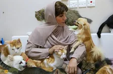 مریم البلوشی؛ زن عمانی که ۵۰۰ سگ و گربه دارد و ماهانه ۷۰۰ میلیون تومان هزینه آنها می‌کند